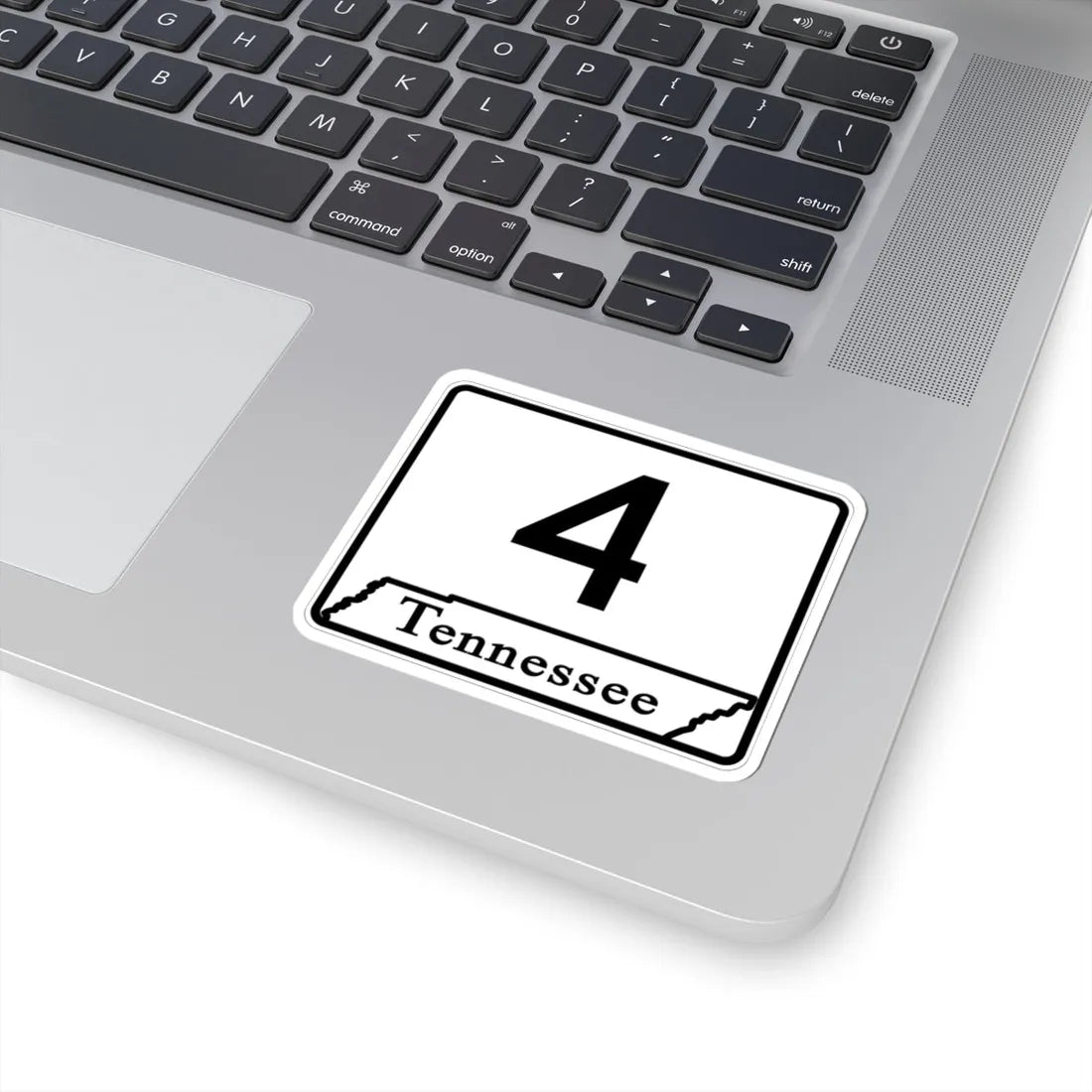 Tennessee 4 (Tennessee) (Road Sign) STICKER Vinyl Kiss-Cut Decal - The Sticker Space