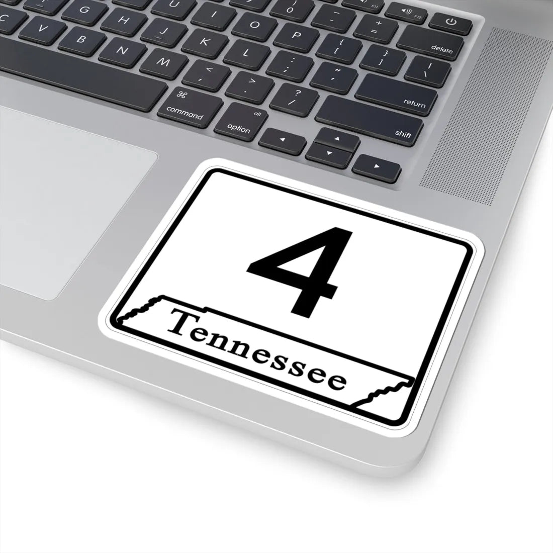 Tennessee 4 (Tennessee) (Road Sign) STICKER Vinyl Kiss-Cut Decal - The Sticker Space