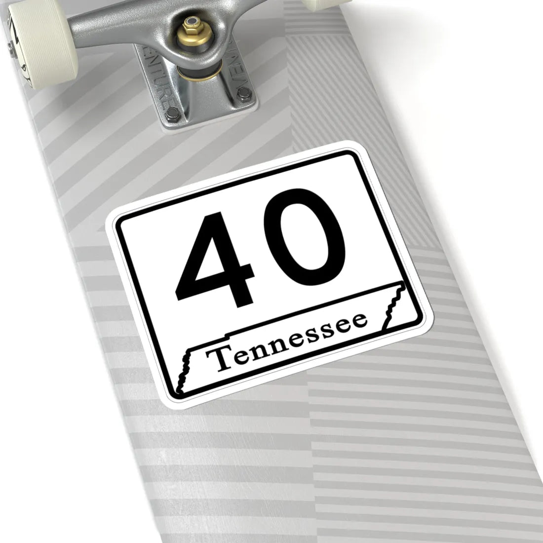 Tennessee 40 (Tennessee) (Road Sign) STICKER Vinyl Kiss-Cut Decal - The Sticker Space