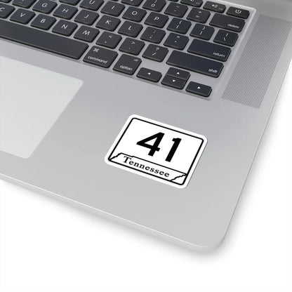 Tennessee 41 (Tennessee) (Road Sign) STICKER Vinyl Kiss-Cut Decal - The Sticker Space