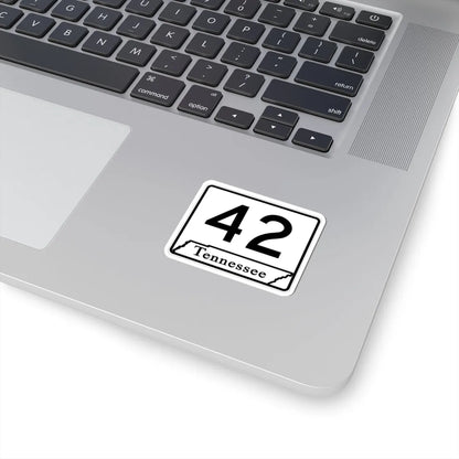 Tennessee 42 (Tennessee) (Road Sign) STICKER Vinyl Kiss-Cut Decal - The Sticker Space
