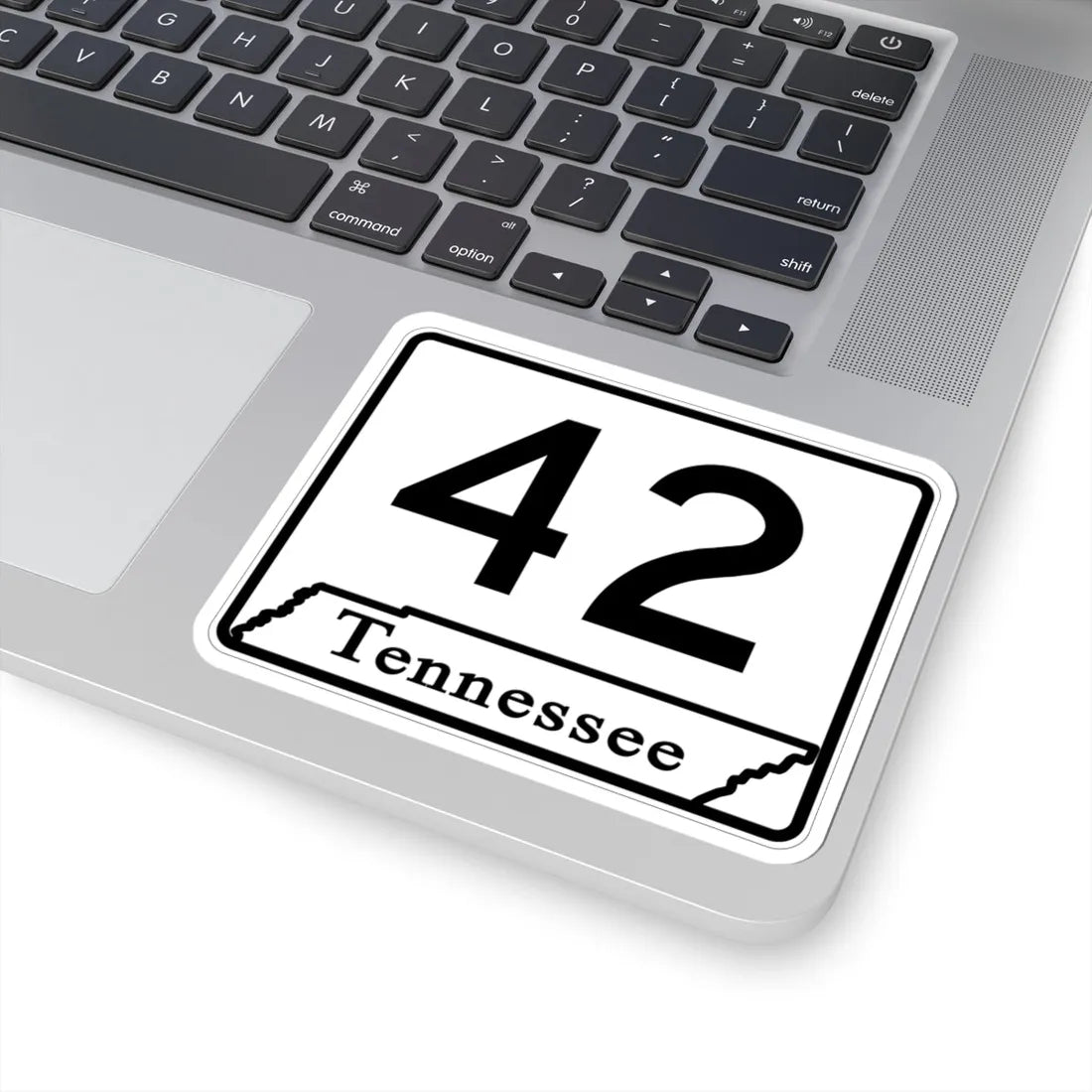Tennessee 42 (Tennessee) (Road Sign) STICKER Vinyl Kiss-Cut Decal - The Sticker Space