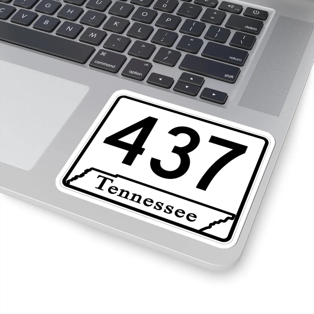 Tennessee 437 (Tennessee) (Road Sign) STICKER Vinyl Kiss-Cut Decal - The Sticker Space
