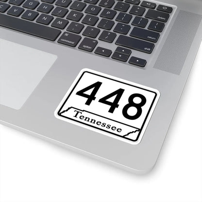 Tennessee 448 (Tennessee) (Road Sign) STICKER Vinyl Kiss-Cut Decal - The Sticker Space