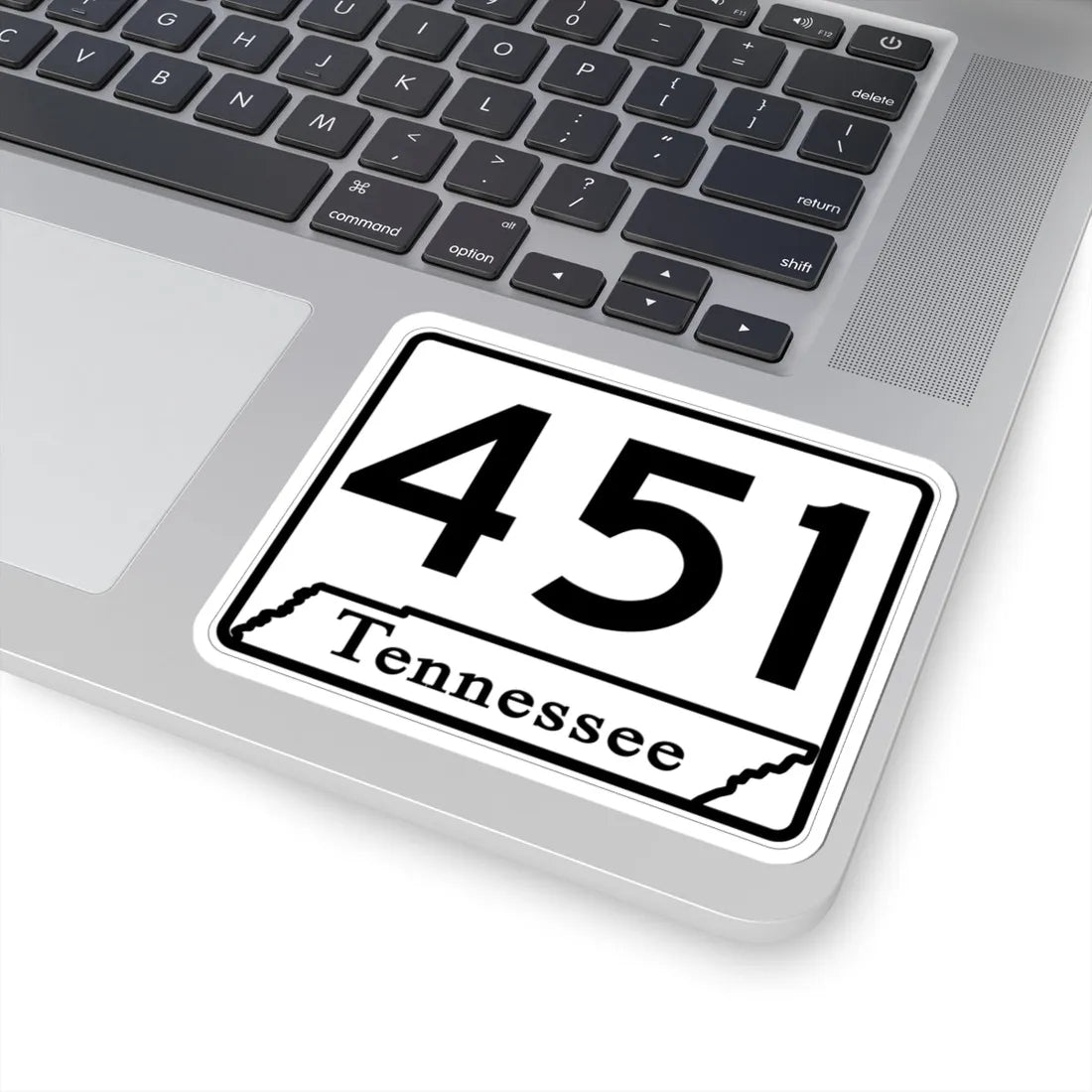 Tennessee 451 (Tennessee) (Road Sign) STICKER Vinyl Kiss-Cut Decal - The Sticker Space