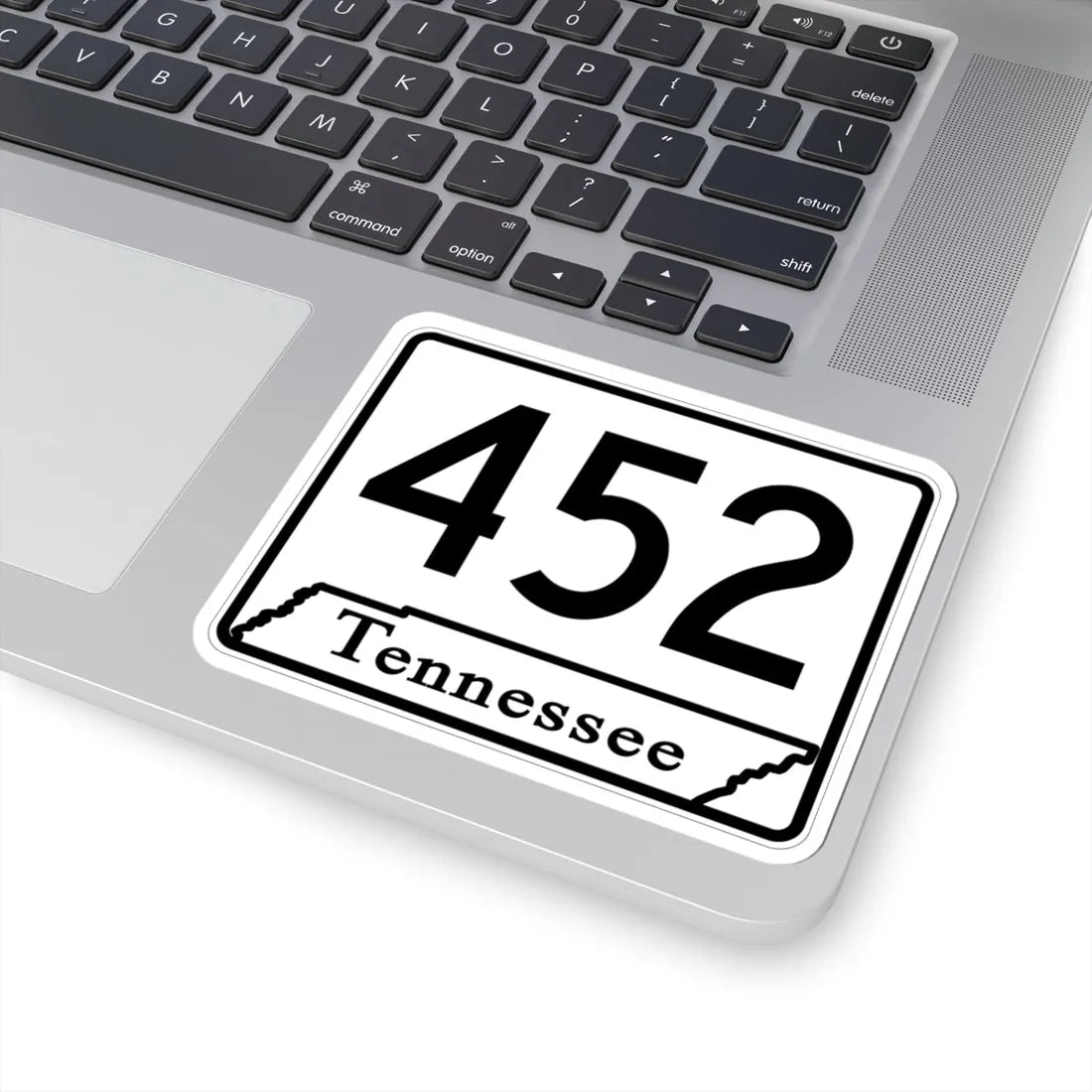 Tennessee 452 (Tennessee) (Road Sign) STICKER Vinyl Kiss-Cut Decal - The Sticker Space