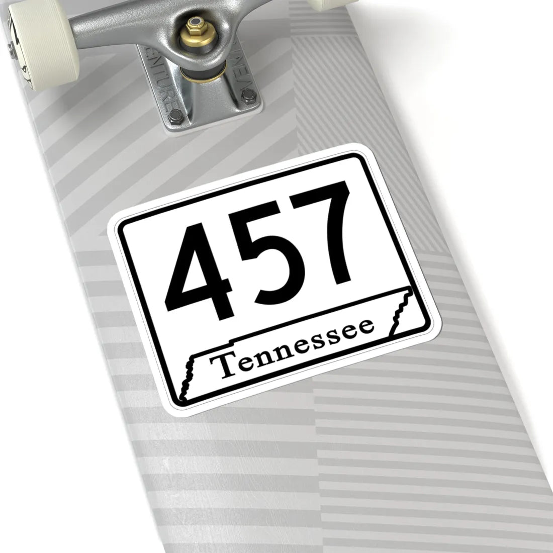 Tennessee 457 (Tennessee) (Road Sign) STICKER Vinyl Kiss-Cut Decal - The Sticker Space