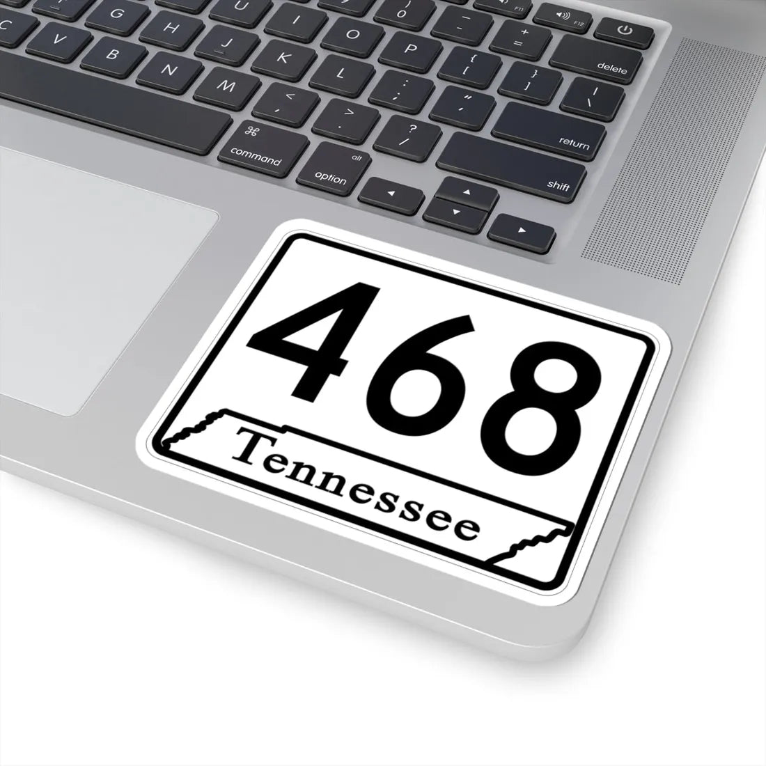 Tennessee 468 (Tennessee) (Road Sign) STICKER Vinyl Kiss-Cut Decal - The Sticker Space