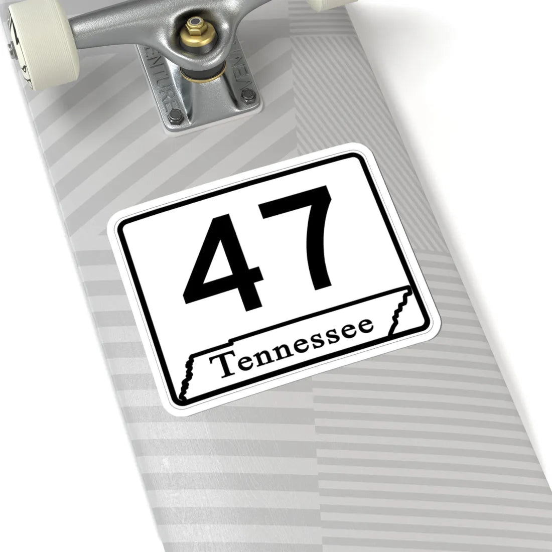 Tennessee 47 (Tennessee) (Road Sign) STICKER Vinyl Kiss-Cut Decal - The Sticker Space