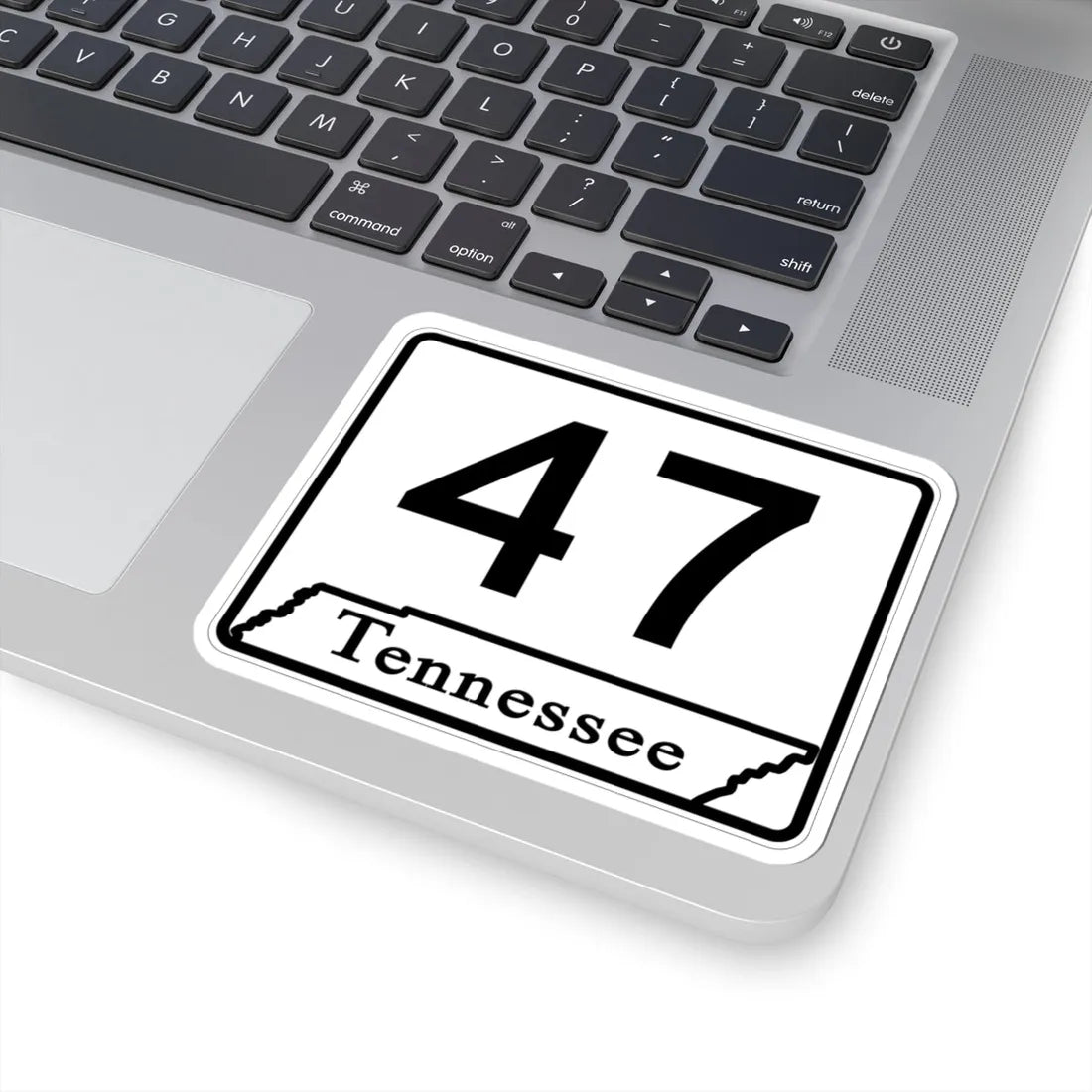 Tennessee 47 (Tennessee) (Road Sign) STICKER Vinyl Kiss-Cut Decal - The Sticker Space