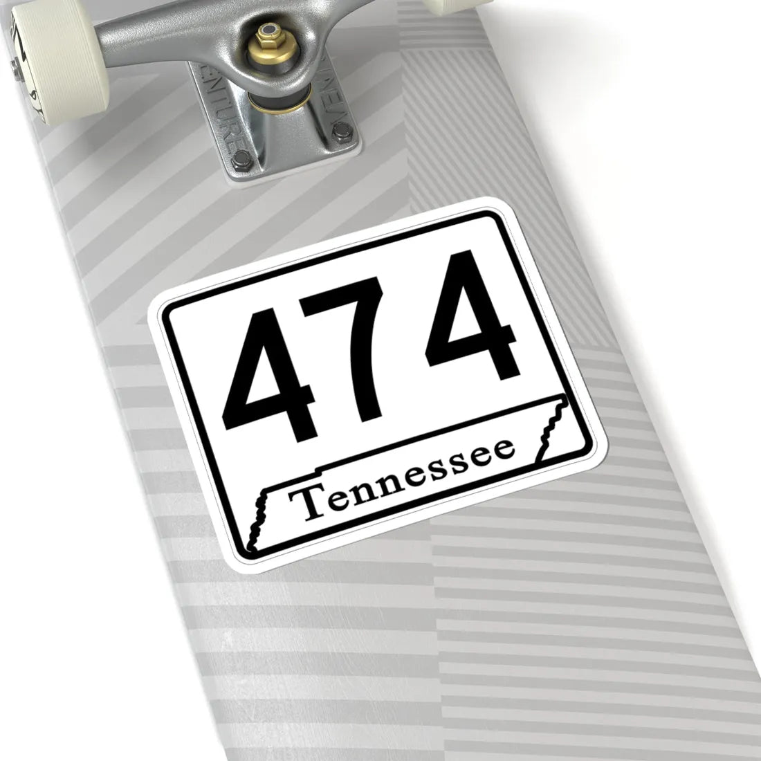 Tennessee 474 (Tennessee) (Road Sign) STICKER Vinyl Kiss-Cut Decal - The Sticker Space
