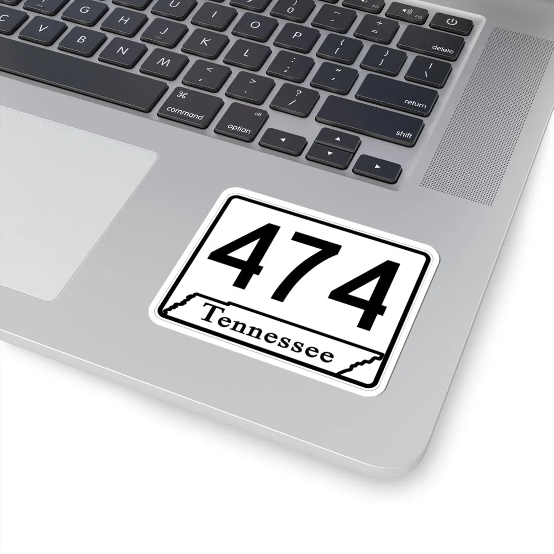 Tennessee 474 (Tennessee) (Road Sign) STICKER Vinyl Kiss-Cut Decal - The Sticker Space