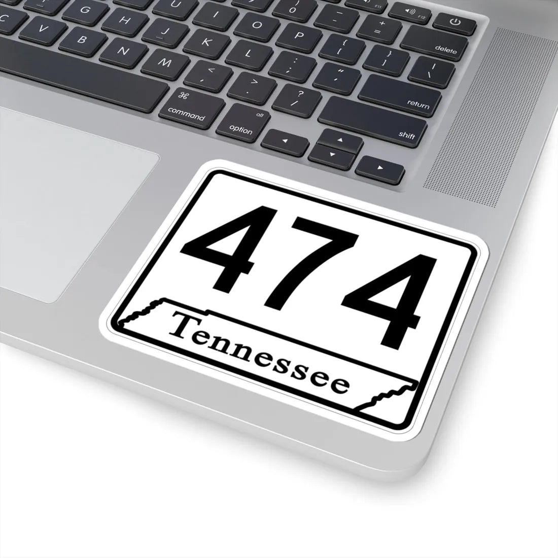 Tennessee 474 (Tennessee) (Road Sign) STICKER Vinyl Kiss-Cut Decal - The Sticker Space