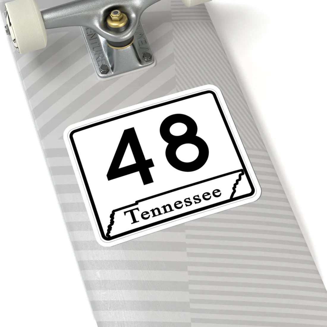 Tennessee 48 (Tennessee) (Road Sign) STICKER Vinyl Kiss-Cut Decal - The Sticker Space