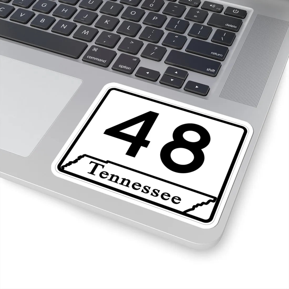 Tennessee 48 (Tennessee) (Road Sign) STICKER Vinyl Kiss-Cut Decal - The Sticker Space