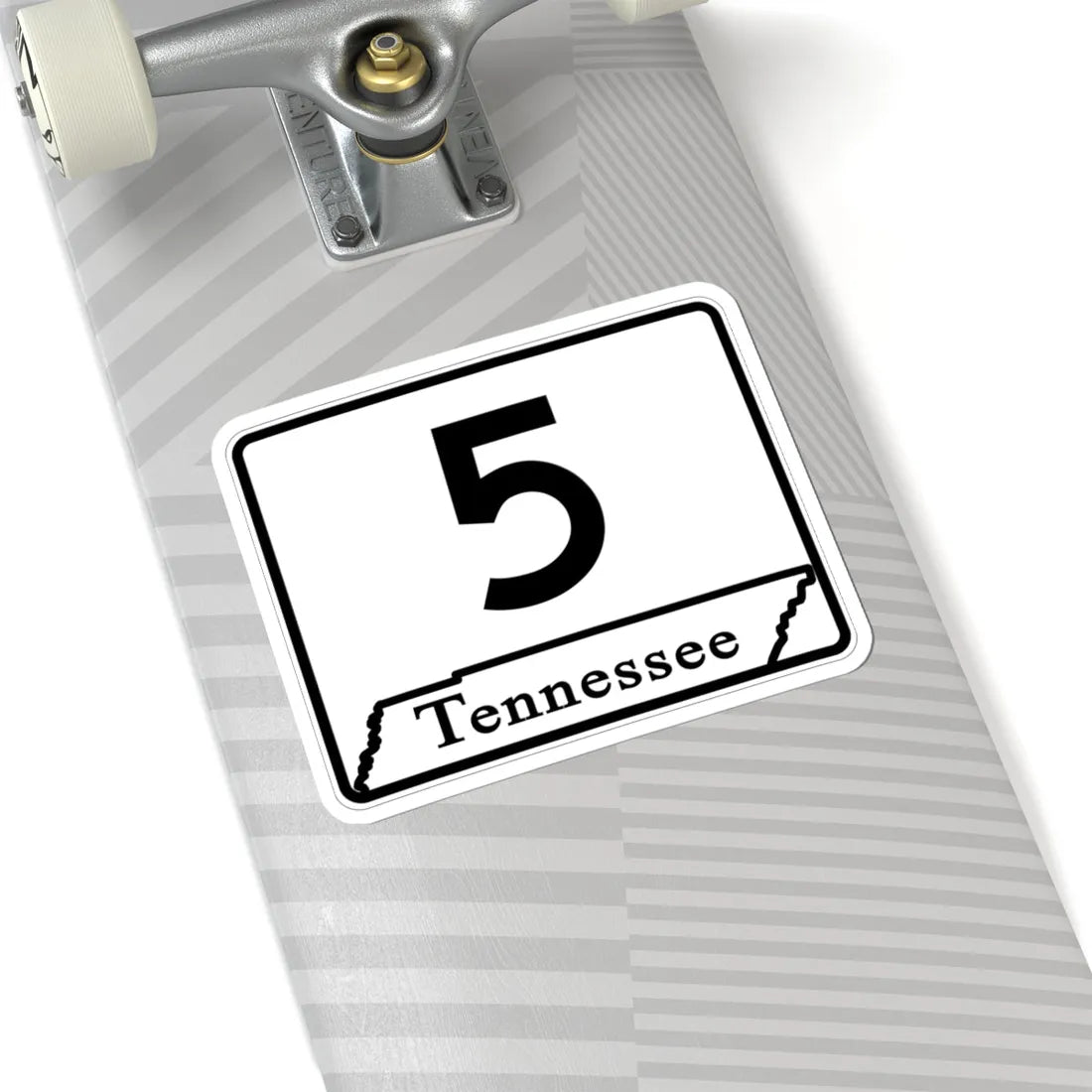 Tennessee 5 (Tennessee) (Road Sign) STICKER Vinyl Kiss-Cut Decal - The Sticker Space