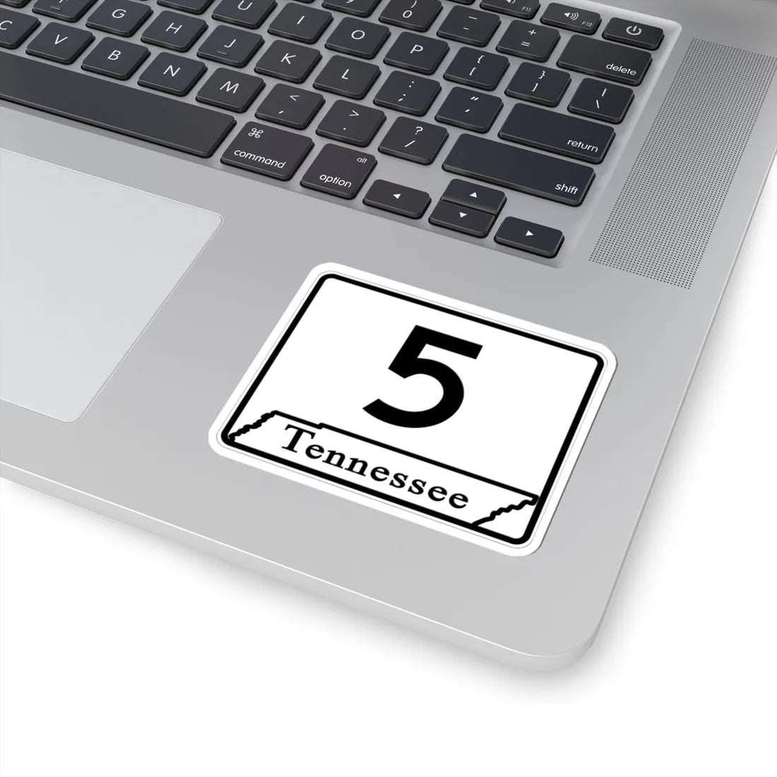 Tennessee 5 (Tennessee) (Road Sign) STICKER Vinyl Kiss-Cut Decal - The Sticker Space