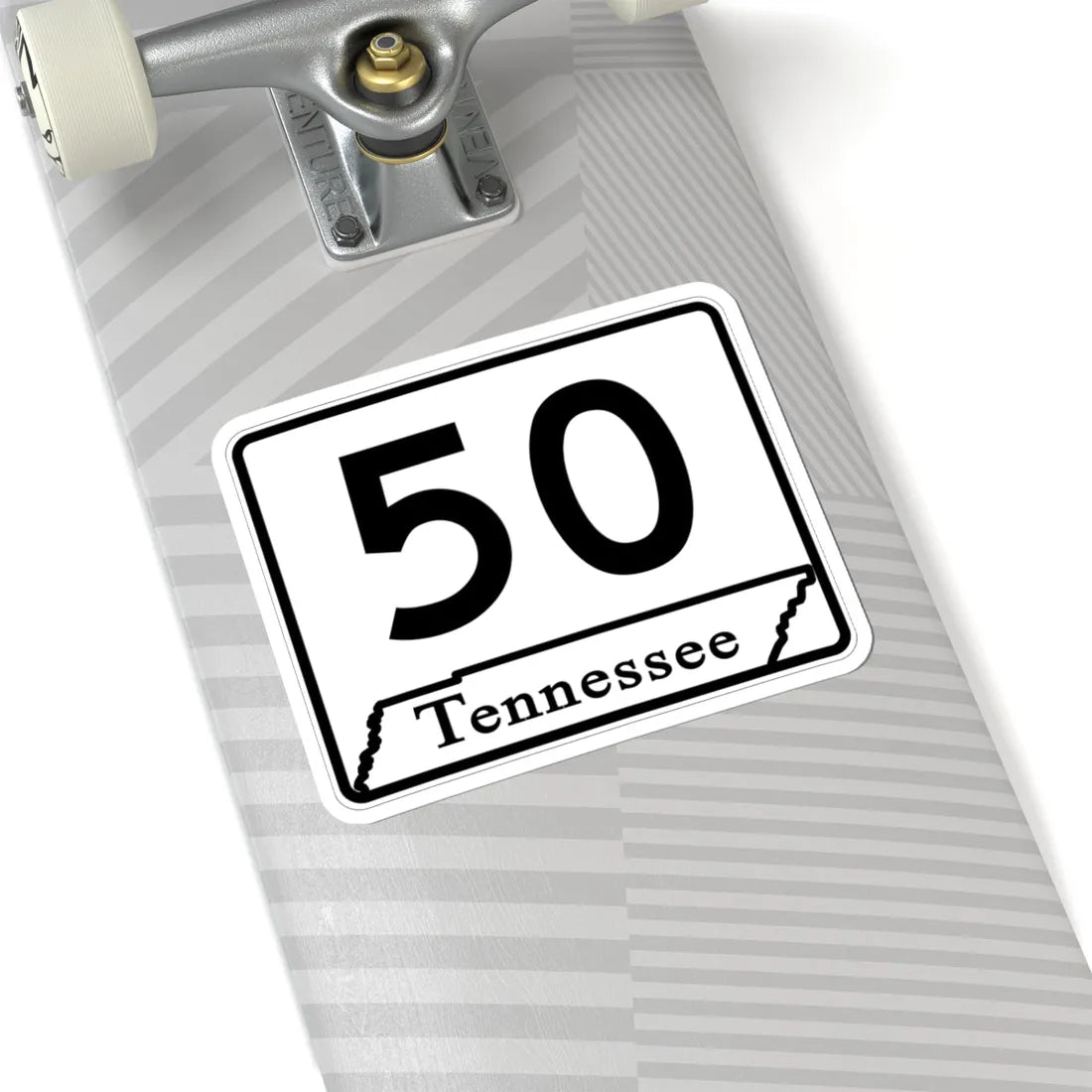 Tennessee 50 (Tennessee) (Road Sign) STICKER Vinyl Kiss-Cut Decal - The Sticker Space