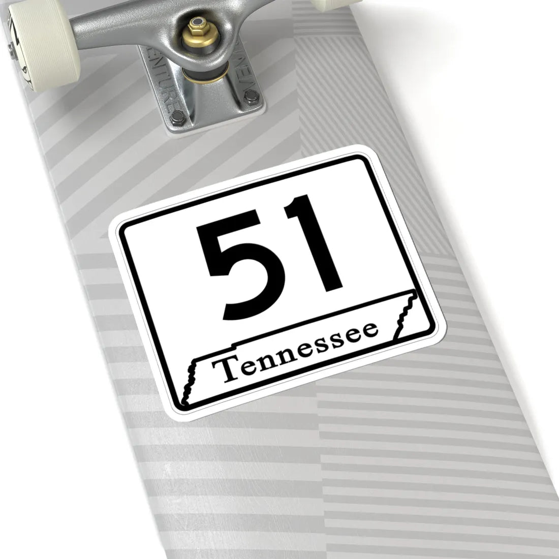 Tennessee 51 (Tennessee) (Road Sign) STICKER Vinyl Kiss-Cut Decal - The Sticker Space