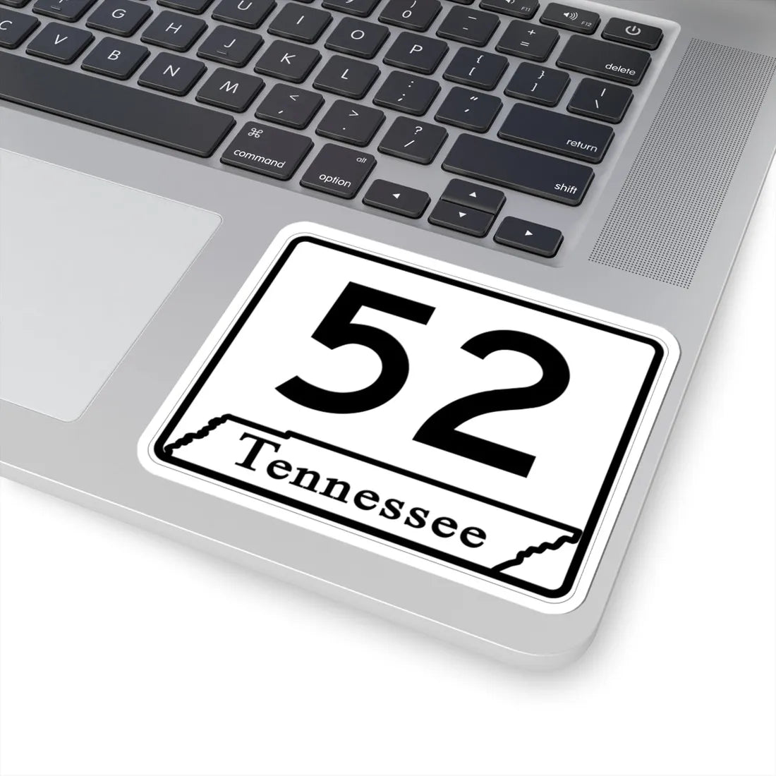 Tennessee 52 (Tennessee) (Road Sign) STICKER Vinyl Kiss-Cut Decal - The Sticker Space