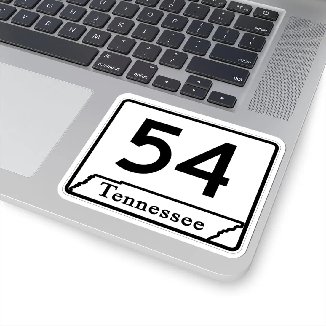 Tennessee 54 (Tennessee) (Road Sign) STICKER Vinyl Kiss-Cut Decal - The Sticker Space