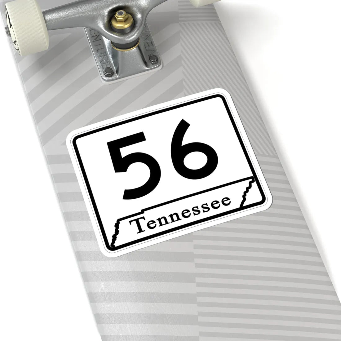 Tennessee 56 (Tennessee) (Road Sign) STICKER Vinyl Kiss-Cut Decal - The Sticker Space