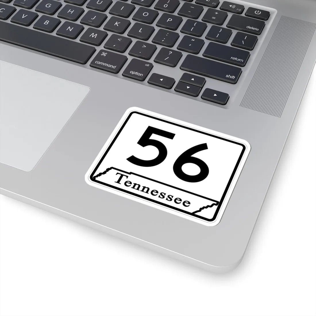 Tennessee 56 (Tennessee) (Road Sign) STICKER Vinyl Kiss-Cut Decal - The Sticker Space