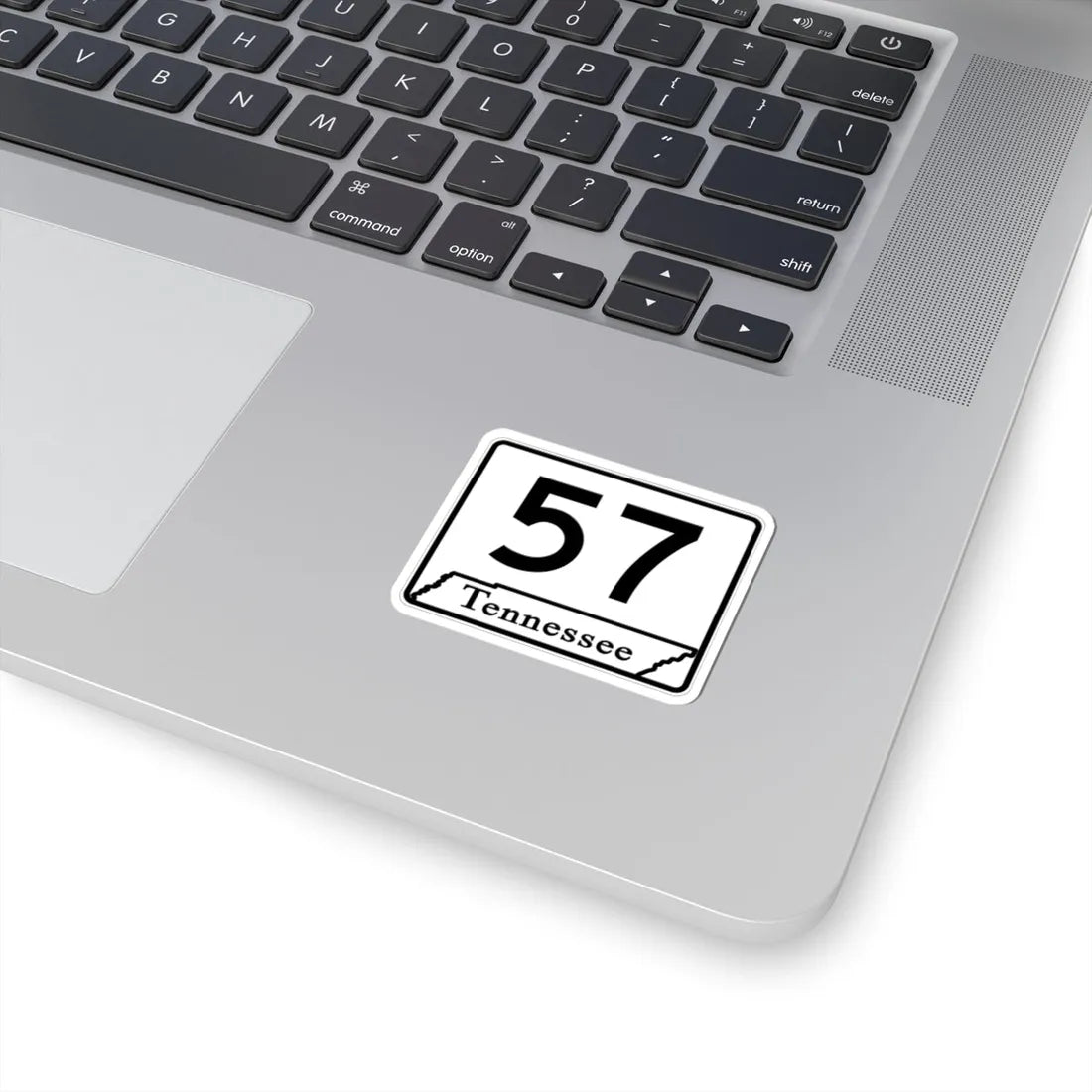 Tennessee 57 (Tennessee) (Road Sign) STICKER Vinyl Kiss-Cut Decal - The Sticker Space