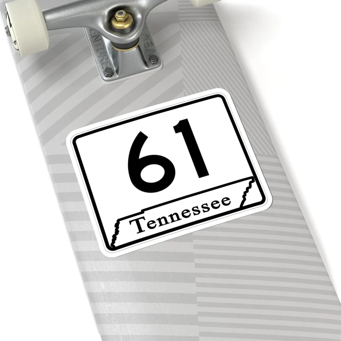 Tennessee 61 (Tennessee) (Road Sign) STICKER Vinyl Kiss-Cut Decal - The Sticker Space