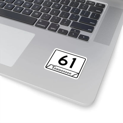 Tennessee 61 (Tennessee) (Road Sign) STICKER Vinyl Kiss-Cut Decal - The Sticker Space