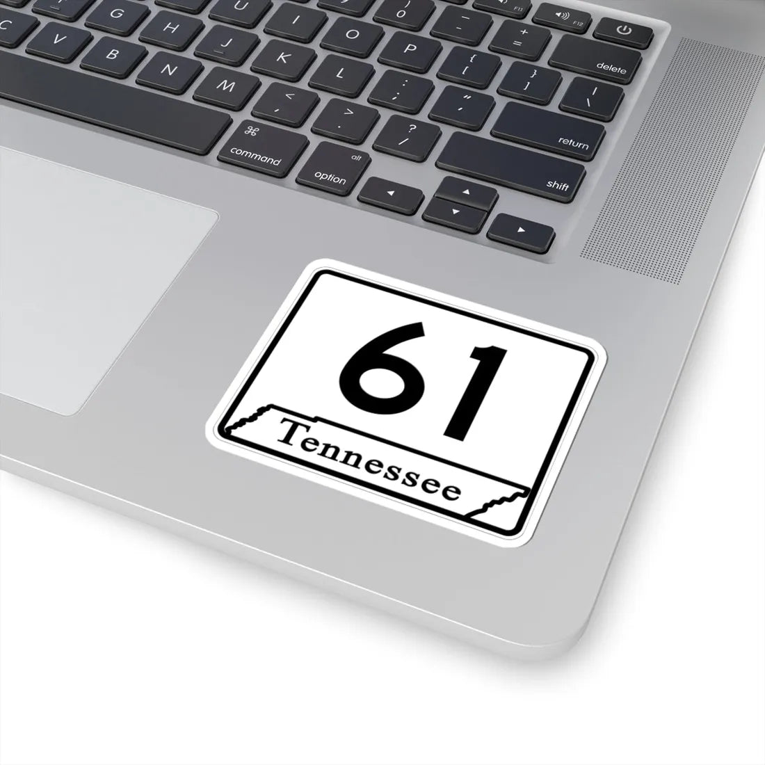 Tennessee 61 (Tennessee) (Road Sign) STICKER Vinyl Kiss-Cut Decal - The Sticker Space