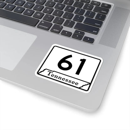 Tennessee 61 (Tennessee) (Road Sign) STICKER Vinyl Kiss-Cut Decal - The Sticker Space