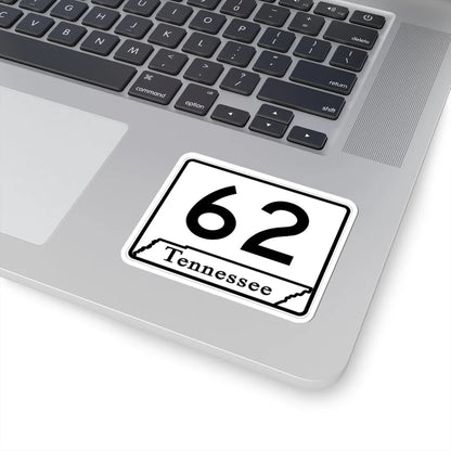 Tennessee 62 (Tennessee) (Road Sign) STICKER Vinyl Kiss-Cut Decal - The Sticker Space