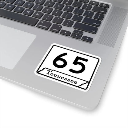 Tennessee 65 (Tennessee) (Road Sign) STICKER Vinyl Kiss-Cut Decal - The Sticker Space