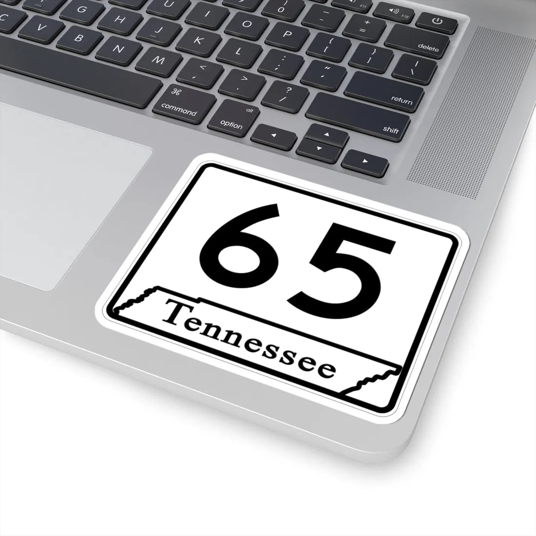 Tennessee 65 (Tennessee) (Road Sign) STICKER Vinyl Kiss-Cut Decal - The Sticker Space