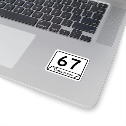 Tennessee 67 (Tennessee) (Road Sign) STICKER Vinyl Kiss-Cut Decal - The Sticker Space
