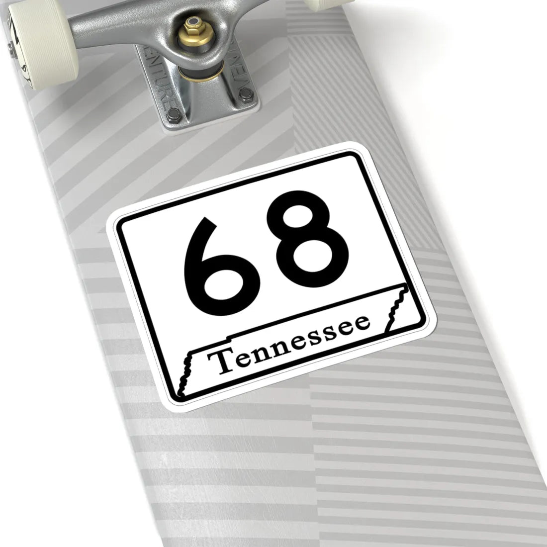 Tennessee 68 (Tennessee) (Road Sign) STICKER Vinyl Kiss-Cut Decal - The Sticker Space