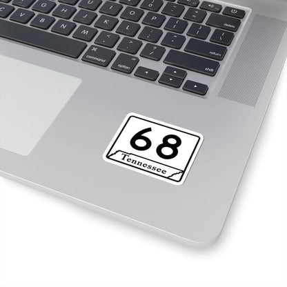 Tennessee 68 (Tennessee) (Road Sign) STICKER Vinyl Kiss-Cut Decal - The Sticker Space