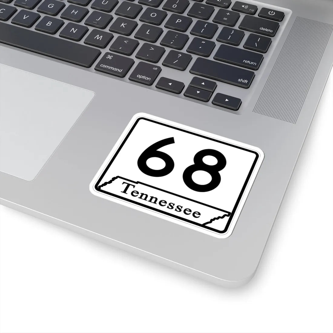 Tennessee 68 (Tennessee) (Road Sign) STICKER Vinyl Kiss-Cut Decal - The Sticker Space