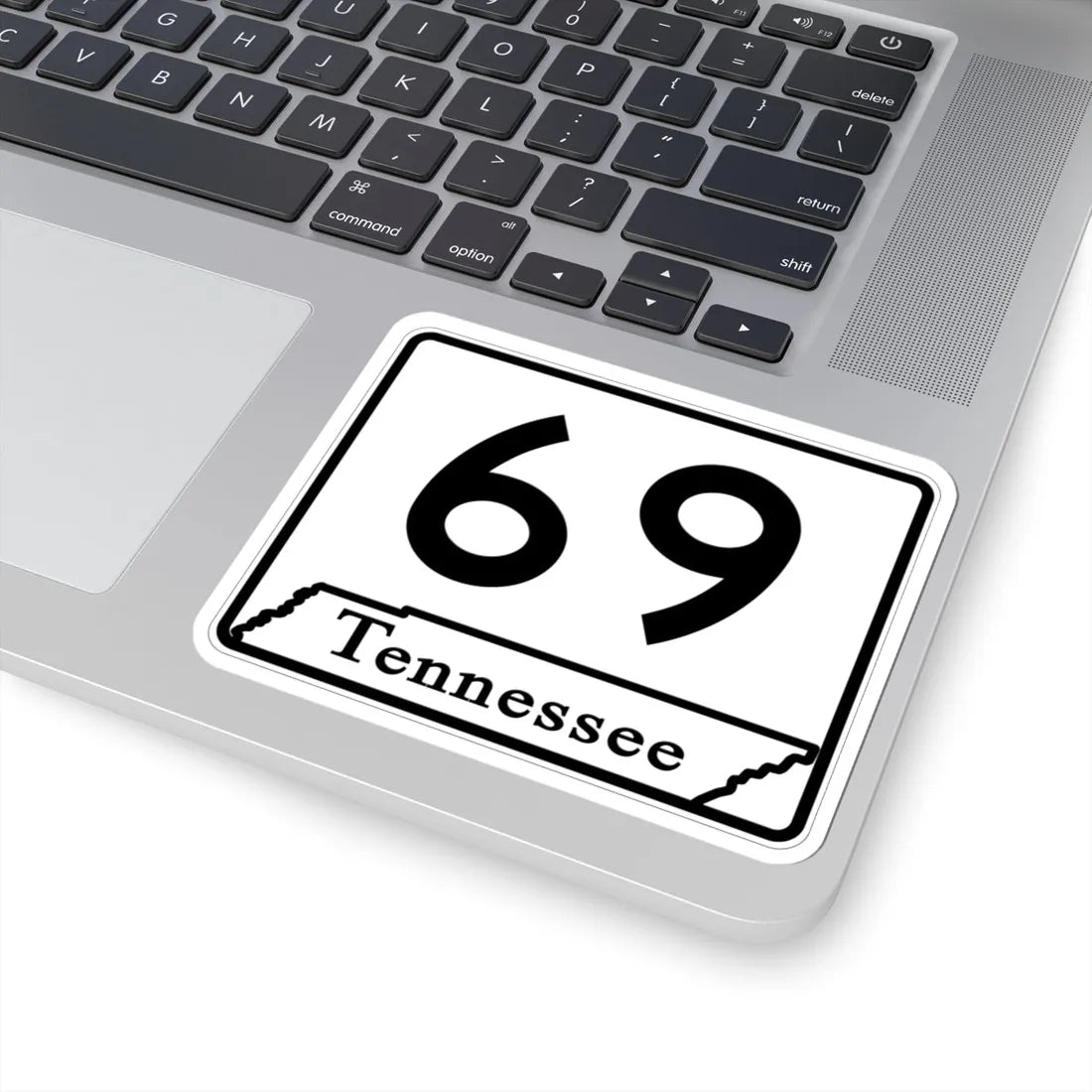 Tennessee 69 (Tennessee) (Road Sign) STICKER Vinyl Kiss-Cut Decal - The Sticker Space