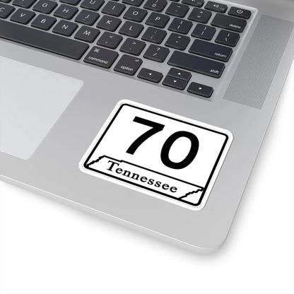 Tennessee 70 (Tennessee) (Road Sign) STICKER Vinyl Kiss-Cut Decal - The Sticker Space
