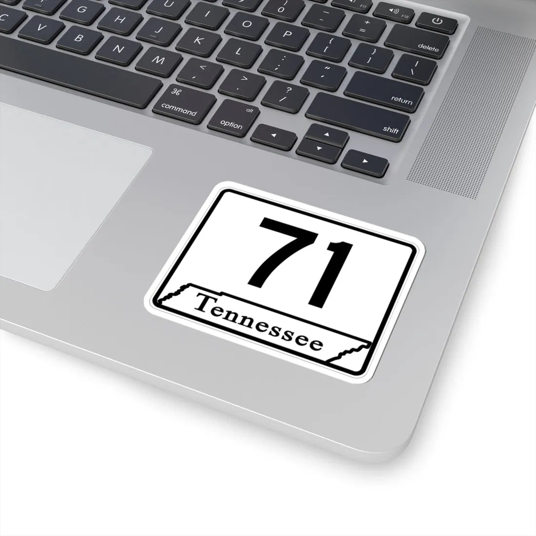 Tennessee 71 (Tennessee) (Road Sign) STICKER Vinyl Kiss-Cut Decal - The Sticker Space