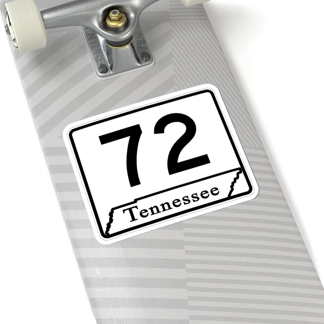 Tennessee 72 (Tennessee) (Road Sign) STICKER Vinyl Kiss-Cut Decal - The Sticker Space