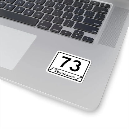 Tennessee 73 (Tennessee) (Road Sign) STICKER Vinyl Kiss-Cut Decal - The Sticker Space