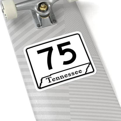 Tennessee 75 (Tennessee) (Road Sign) STICKER Vinyl Kiss-Cut Decal - The Sticker Space