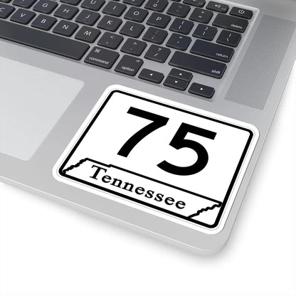 Tennessee 75 (Tennessee) (Road Sign) STICKER Vinyl Kiss-Cut Decal - The Sticker Space