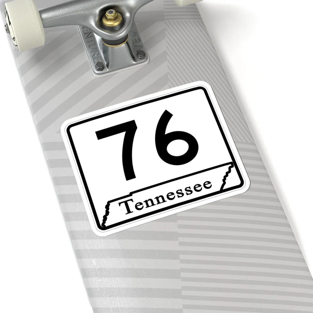 Tennessee 76 (Tennessee) (Road Sign) STICKER Vinyl Kiss-Cut Decal - The Sticker Space