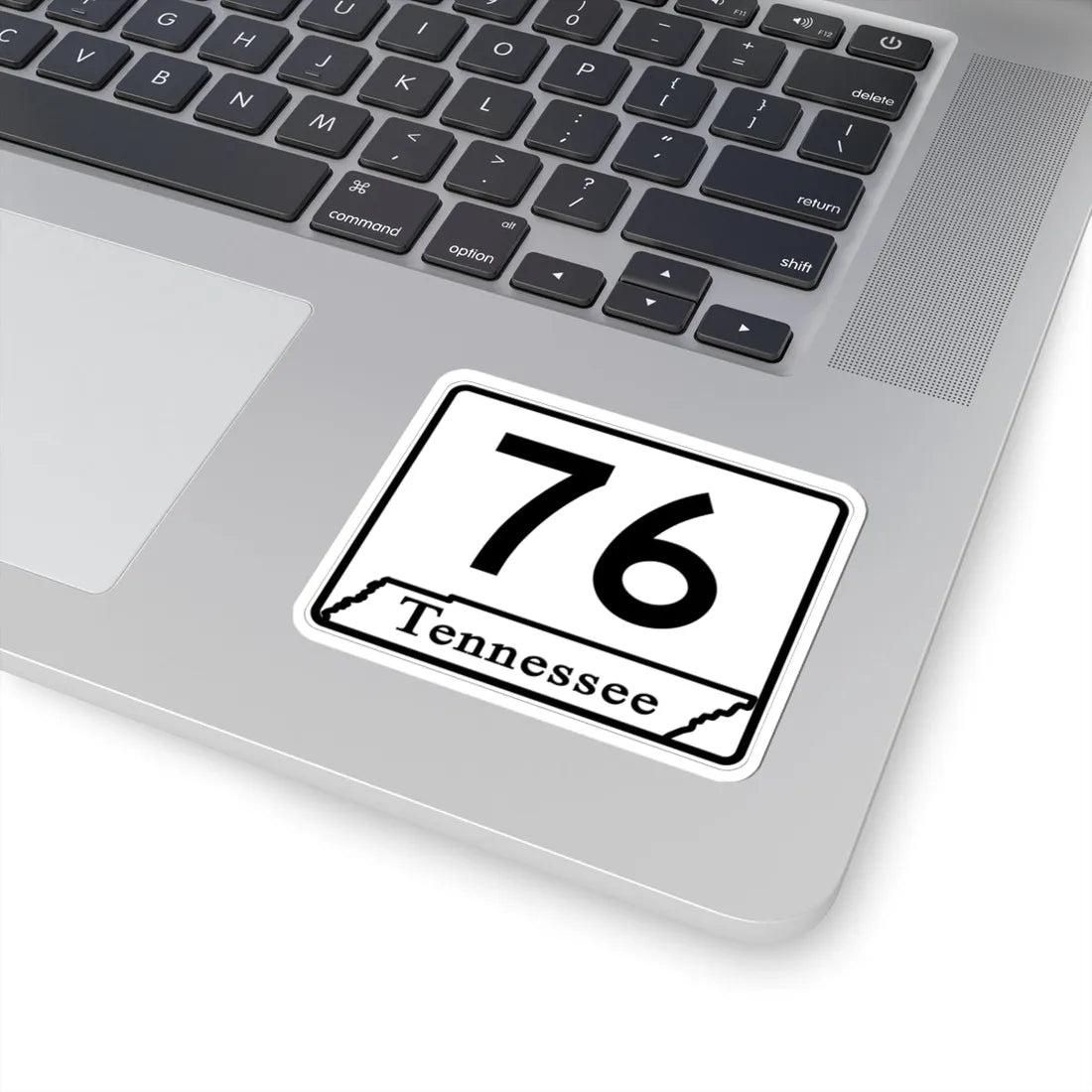 Tennessee 76 (Tennessee) (Road Sign) STICKER Vinyl Kiss-Cut Decal - The Sticker Space