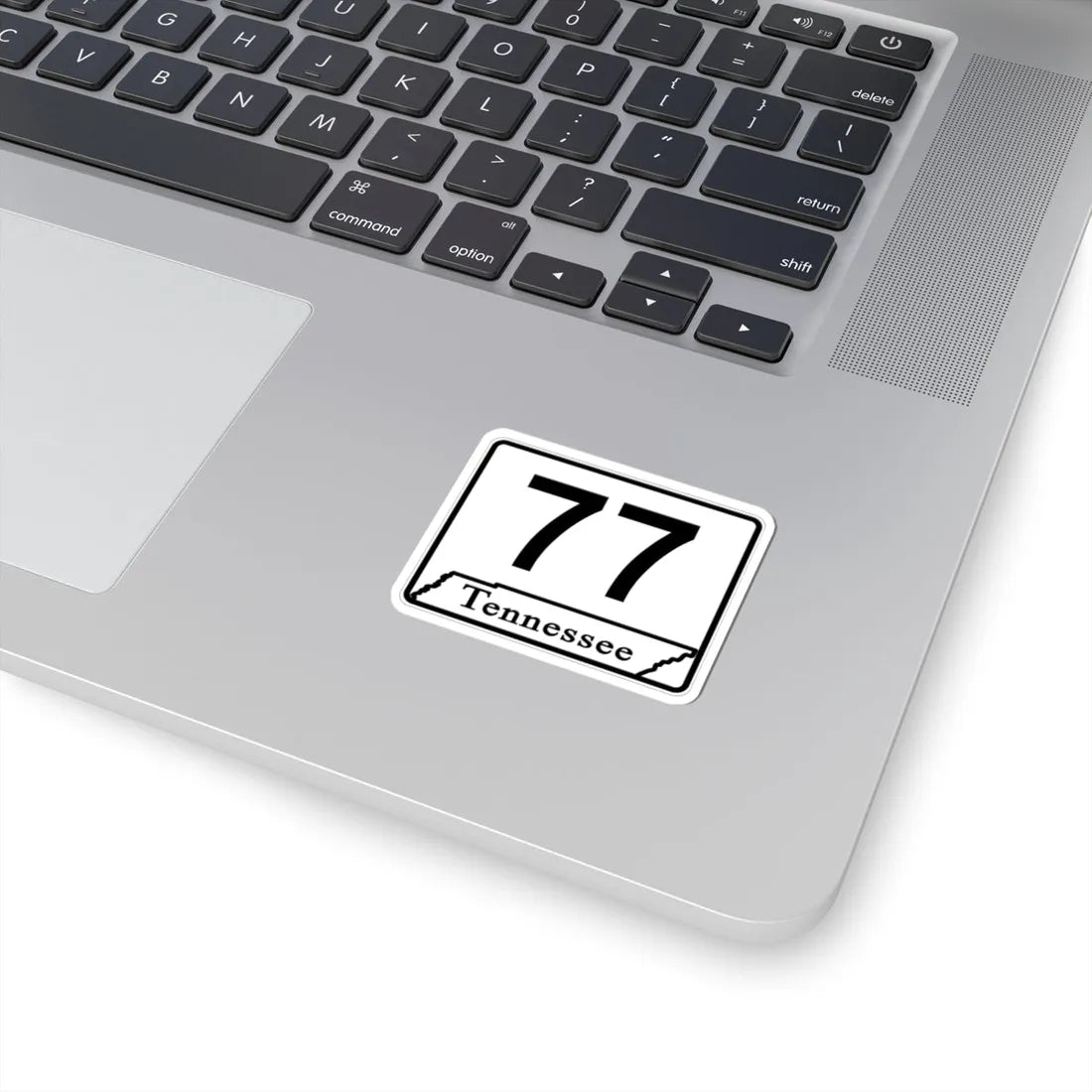 Tennessee 77 (Tennessee) (Road Sign) STICKER Vinyl Kiss-Cut Decal - The Sticker Space