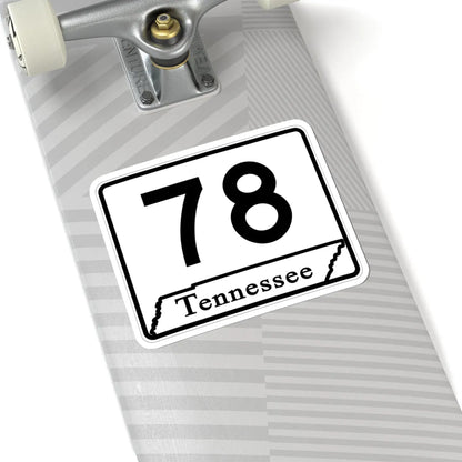 Tennessee 78 (Tennessee) (Road Sign) STICKER Vinyl Kiss-Cut Decal - The Sticker Space